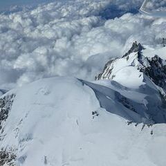 Verortung via Georeferenzierung der Kamera: Aufgenommen in der Nähe von 11013 Courmayeur, Aostatal, Italien in 5200 Meter
